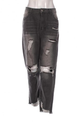 Дамски дънки SHEIN, Размер L, Цвят Сив, Цена 30,95 лв.