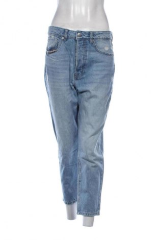 Blugi de femei Stradivarius, Mărime M, Culoare Albastru, Preț 77,17 Lei