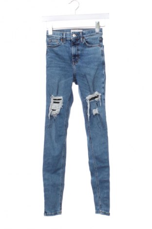Blugi de femei Topshop, Mărime XXS, Culoare Albastru, Preț 107,89 Lei
