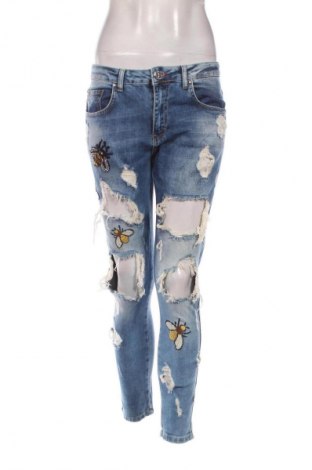 Damskie jeansy Unbranded, Rozmiar S, Kolor Kolorowy, Cena 66,67 zł