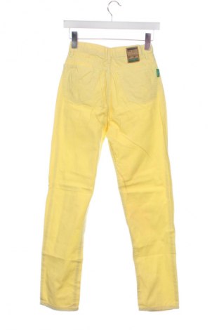 Damen Jeans United Colors Of Benetton, Größe XS, Farbe Gelb, Preis 14,99 €