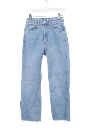 Blugi de femei Weekday, Mărime XS, Culoare Albastru, Preț 107,89 Lei