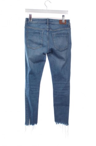 Blugi de femei Zara, Mărime M, Culoare Albastru, Preț 53,42 Lei