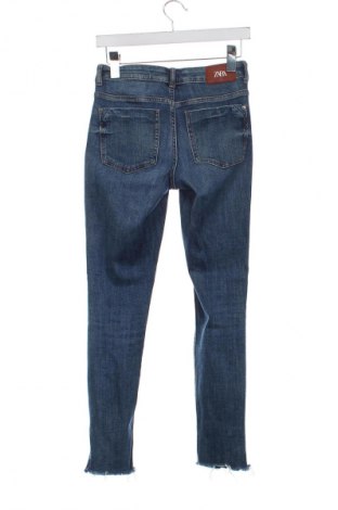 Blugi de femei Zara, Mărime S, Culoare Albastru, Preț 71,00 Lei