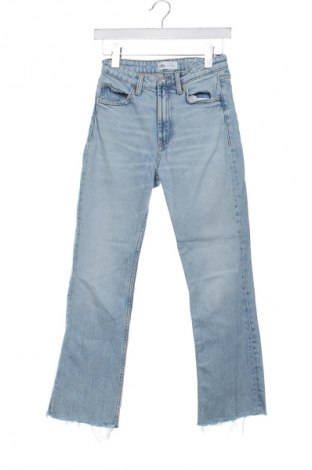 Dámské džíny  Zara, Velikost XS, Barva Modrá, Cena  342,00 Kč