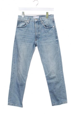 Blugi de femei Zara, Mărime XS, Culoare Albastru, Preț 71,05 Lei