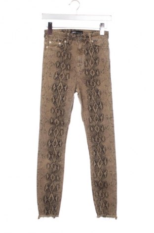 Γυναικείο Τζίν Zara, Μέγεθος XS, Χρώμα Πολύχρωμο, Τιμή 13,80 €