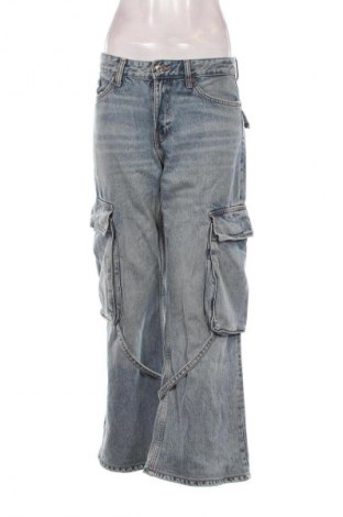 Damskie jeansy Zara, Rozmiar M, Kolor Niebieski, Cena 62,07 zł