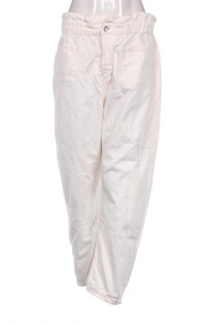 Дамски дънки Zara, Размер M, Цвят Екрю, Цена 17,99 лв.