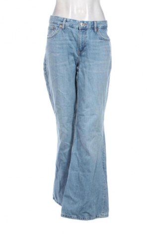 Blugi de femei Zara, Mărime XL, Culoare Albastru, Preț 94,99 Lei