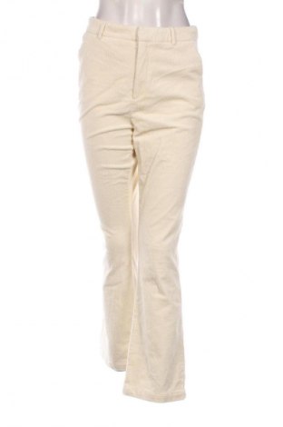 Γυναικείο κοτλέ παντελόνι Bik Bok, Μέγεθος M, Χρώμα Εκρού, Τιμή 14,83 €