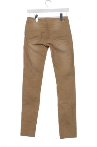 Pantaloni de velvet de femei Calliope, Mărime XS, Culoare Bej, Preț 76,32 Lei