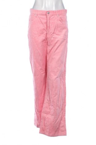 Dámské manšestráky  Monki, Velikost M, Barva Růžová, Cena  199,00 Kč
