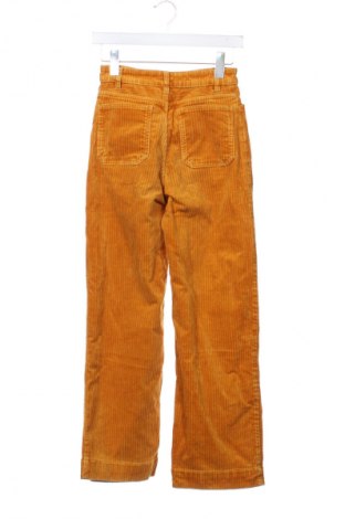 Γυναικείο κοτλέ παντελόνι Monki, Μέγεθος XS, Χρώμα Κίτρινο, Τιμή 12,79 €