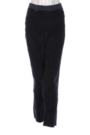 Γυναικείο κοτλέ παντελόνι Raphaela By Brax, Μέγεθος XL, Χρώμα Μπλέ, Τιμή 6,99 €