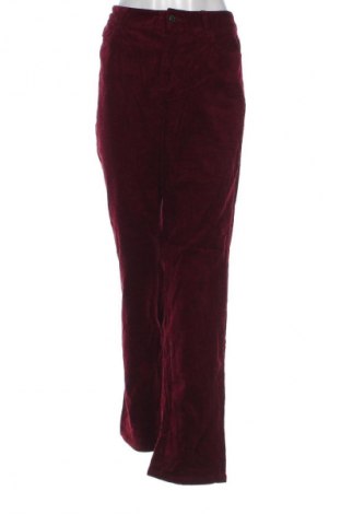 Pantaloni de velvet de femei Talbots, Mărime M, Culoare Roșu, Preț 37,99 Lei