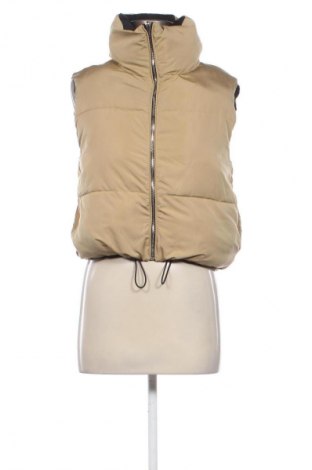 Damska kamizelka Bershka, Rozmiar XS, Kolor Beżowy, Cena 112,36 zł