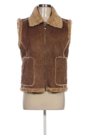 Damska kamizelka Continental, Rozmiar L, Kolor Brązowy, Cena 143,82 zł