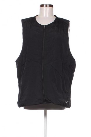 Дамски елек Nike Running, Размер XL, Цвят Черен, Цена 36,99 лв.