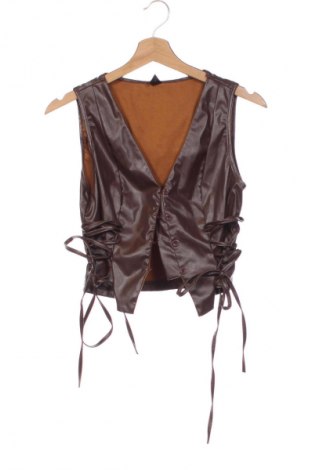 Dámská vesta  SHEIN, Velikost XS, Barva Hnědá, Cena  494,00 Kč