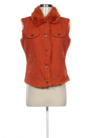 Дамски елек Unbranded, Размер M, Цвят Оранжев, Цена 30,99 лв.