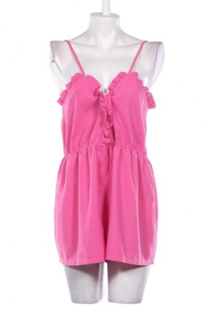 Salopetă scurtă de damă Boohoo, Mărime L, Culoare Roz, Preț 69,83 Lei