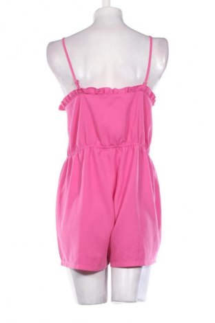 Salopetă scurtă de damă Boohoo, Mărime L, Culoare Roz, Preț 69,83 Lei