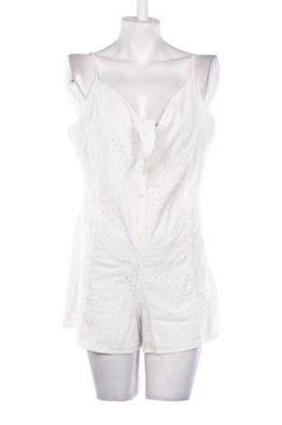 Дамски къс гащеризон New Look, Размер XL, Цвят Бял, Цена 61,94 лв.