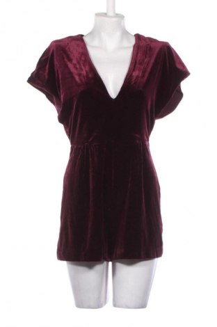 Дамски къс гащеризон New Look, Размер S, Цвят Червен, Цена 21,99 лв.