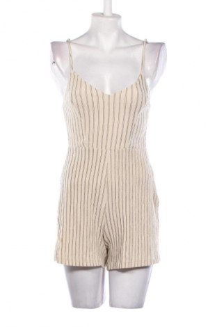 Дамски къс гащеризон Stradivarius, Размер S, Цвят Екрю, Цена 39,00 лв.