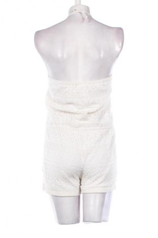 Kurzer Damenoverall Unbranded, Größe S, Farbe Weiß, Preis 20,02 €