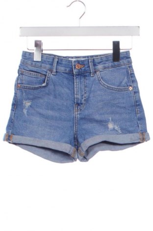 Dámske kraťasy  Bershka, Veľkosť XS, Farba Modrá, Cena  9,79 €