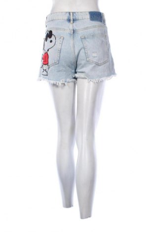 Damskie szorty Bershka, Rozmiar S, Kolor Niebieski, Cena 35,99 zł