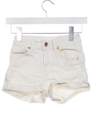Pantaloni scurți de femei Bershka, Mărime XXS, Culoare Ecru, Preț 50,00 Lei