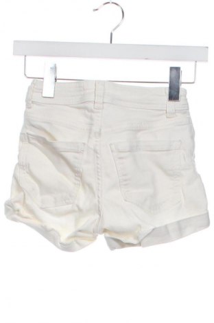 Pantaloni scurți de femei Bershka, Mărime XXS, Culoare Ecru, Preț 50,00 Lei