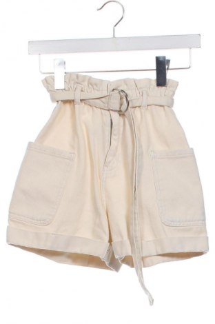 Дамски къс панталон Cropp, Размер XXS, Цвят Екрю, Цена 34,00 лв.