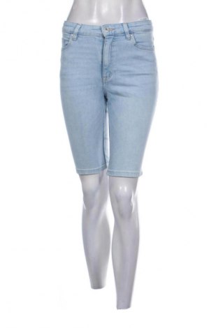 Pantaloni scurți de femei H&M, Mărime S, Culoare Albastru, Preț 50,00 Lei