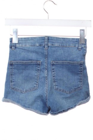 Дамски къс панталон H&M Divided, Размер XS, Цвят Син, Цена 13,99 лв.