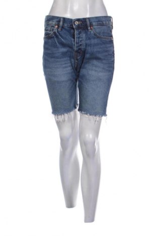 Pantaloni scurți de femei H&M L.O.G.G., Mărime M, Culoare Albastru, Preț 49,99 Lei