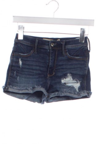 Γυναικείο κοντό παντελόνι Hollister, Μέγεθος XXS, Χρώμα Μπλέ, Τιμή 17,00 €