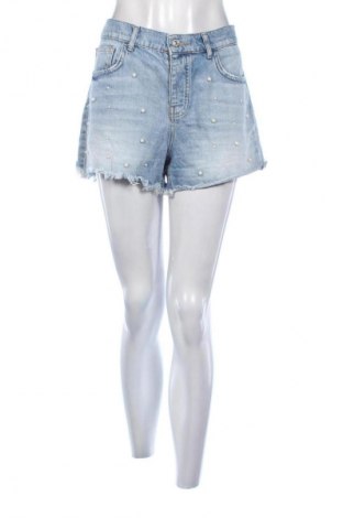 Pantaloni scurți de femei Mango, Mărime L, Culoare Albastru, Preț 47,00 Lei
