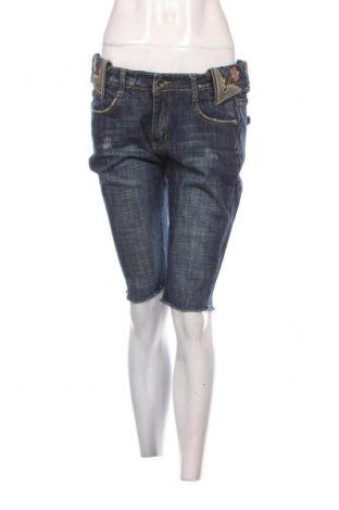 Damskie szorty Monica's Jeans, Rozmiar XL, Kolor Niebieski, Cena 43,68 zł