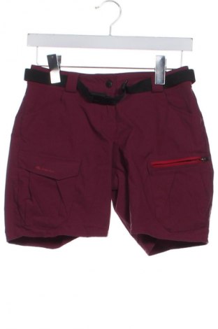 Дамски къс панталон Quechua, Размер XS, Цвят Червен, Цена 19,00 лв.