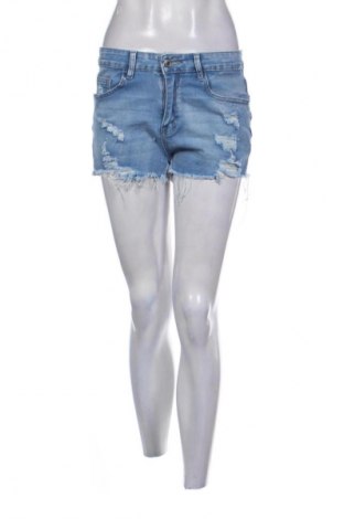 Γυναικείο κοντό παντελόνι SHEIN, Μέγεθος M, Χρώμα Μπλέ, Τιμή 8,99 €