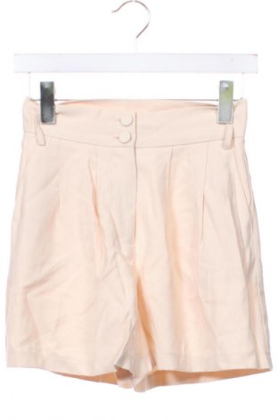 Pantaloni scurți de femei Sinsay, Mărime XXS, Culoare Ecru, Preț 50,00 Lei