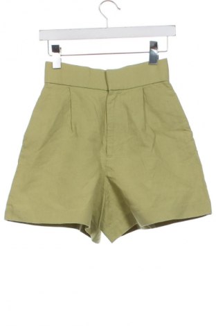Γυναικείο κοντό παντελόνι Zara, Μέγεθος XS, Χρώμα Πράσινο, Τιμή 10,23 €
