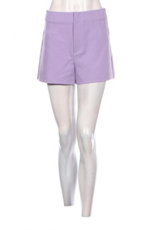 Pantaloni scurți de femei Zara, Mărime S, Culoare Mov, Preț 51,45 Lei