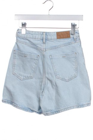 Pantaloni scurți de femei Zara, Mărime XXS, Culoare Albastru, Preț 41,16 Lei