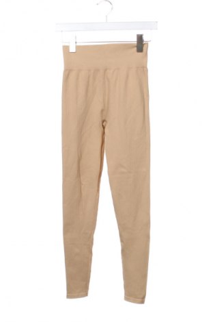 Dámske legíny  H&M Sport, Veľkosť XS, Farba Béžová, Cena  13,30 €
