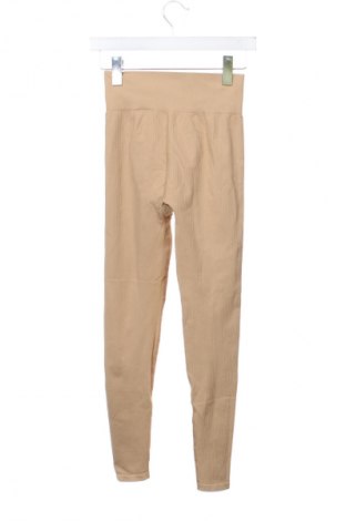 Dámske legíny  H&M Sport, Veľkosť XS, Farba Béžová, Cena  13,30 €